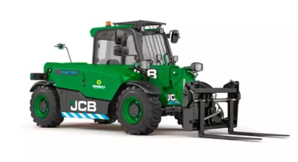 5K Electric Telehandler Forklift 19' (w/ Cab)