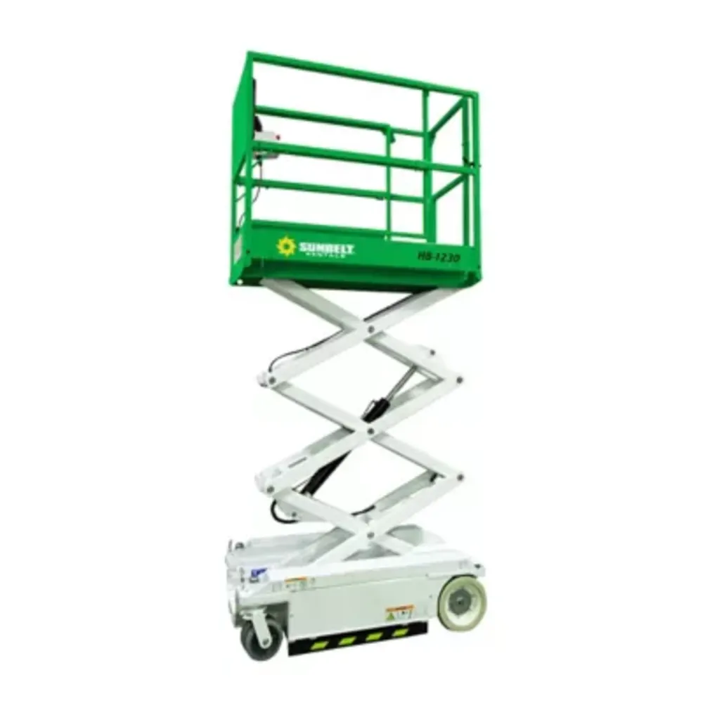 12'-13' Electric Scissor Lift Lightweight