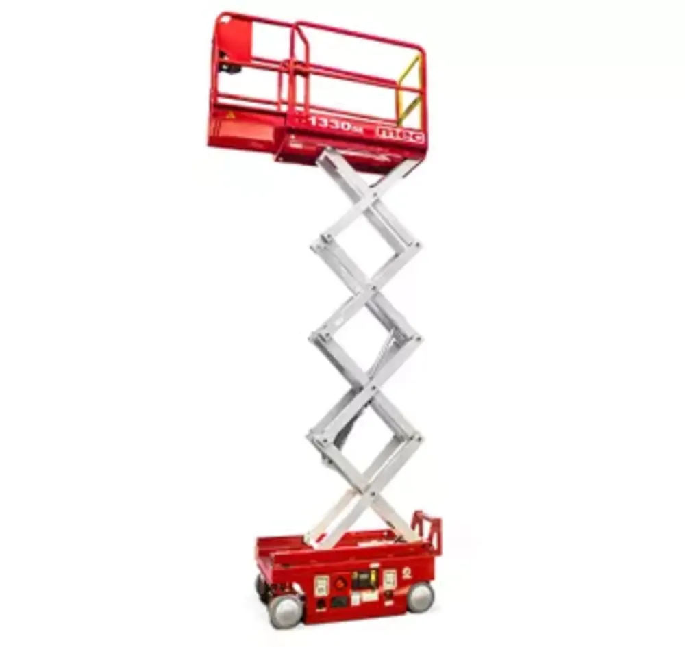 10-13 ft. Scissor Lift, Electric, Narrow