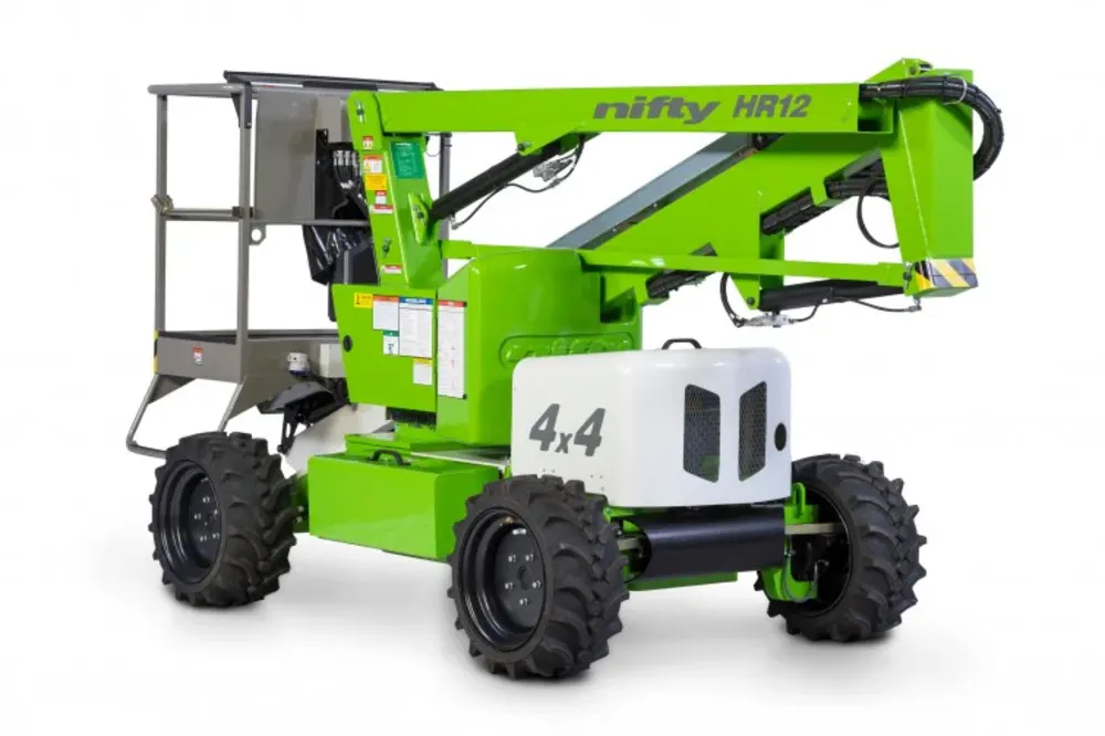 35ft Boom Lift for Versatile Indoor and Outdoor Use