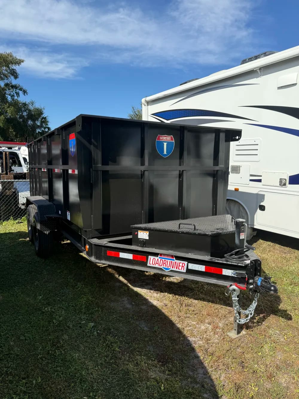 2025 Interstate Bumper Pull Dump Trailer 