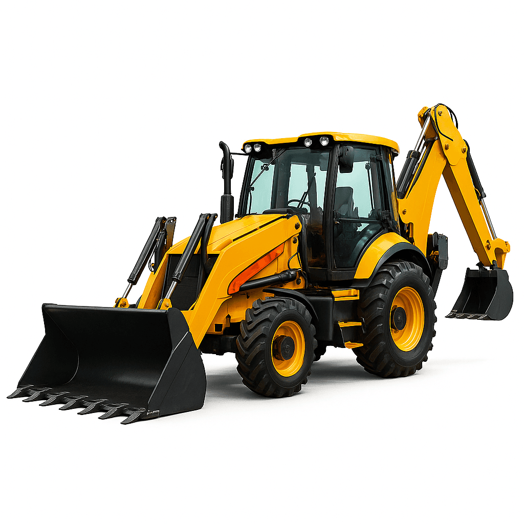 Backhoe Loader 90 - 99 Hp, Extendable Stick