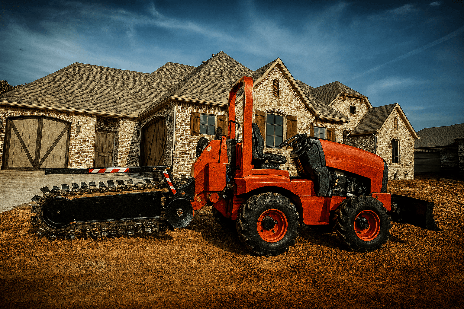 Trencher Ride-On 45 - 50 Hp