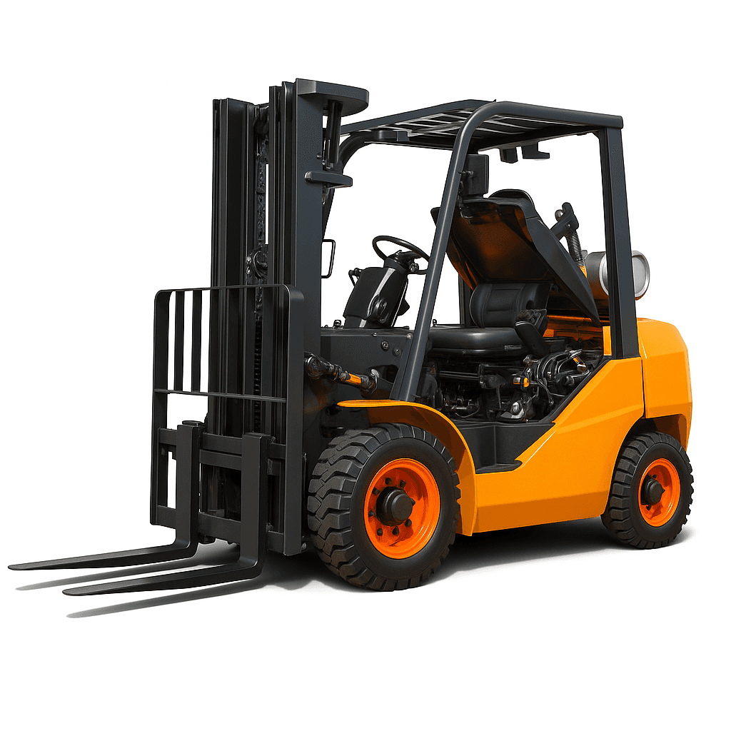 Industrial Forklift 5,000 lbs, Propane