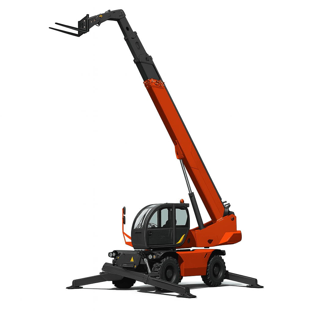 High Reach Telehandler 12,000 lbs, 80' Reach