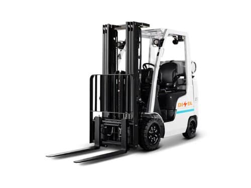 Dual Fuel Industrial Forklift 6,000 lbs