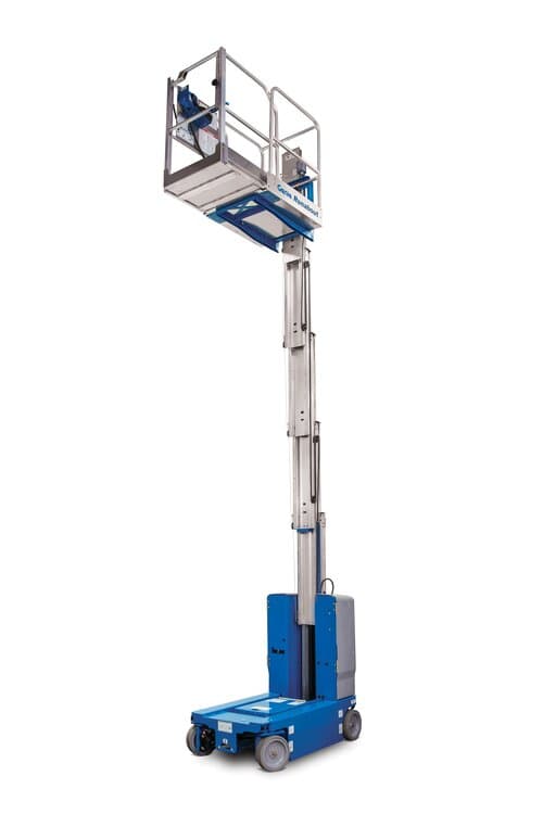 Electric Personnel Mast Lift 25 ft